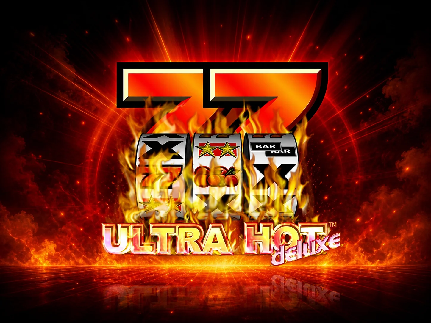 Mobile Ansicht eines lizenzierten deutschen Casinos mit Ultra Hot Deluxe im Spielangebot